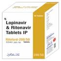 Lopinavir And Ritonavir Tablet IP ₹ 550/Bottle